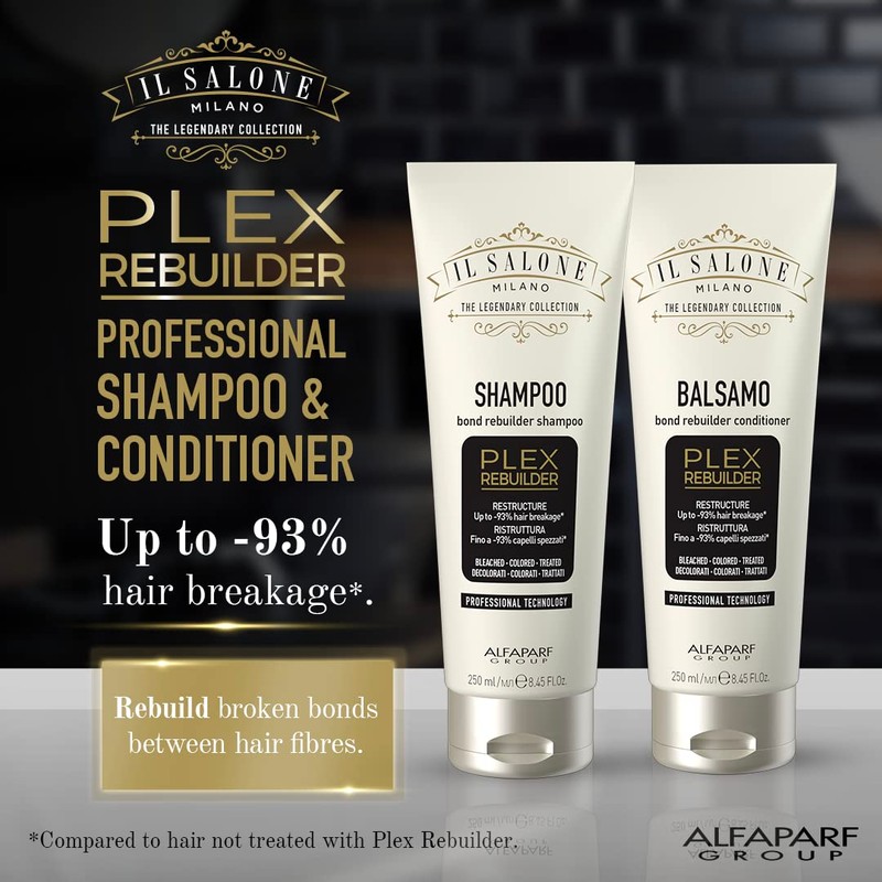 Yellow Alfaparf Bond Rebuilder Shampoo (Plex Rebuilder) 250 ml