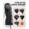 Big Teeth Golf Driver Headcover Naval Driver Head Cover, Nautical