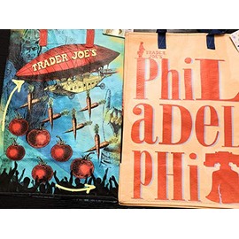 Trader Joe's New OHIO and Philadelphia reusable bag - tote - shopping bag Go Green!