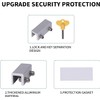 Window Locks，Sliding Window Locks with Protective Pads, Security Window Locks