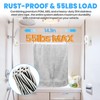 Terapaton Retractable Clothesline, Heavy Duty Clothes Drying Line with Adjustable