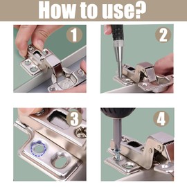 Treki 2 Pcs Automatic Center Punch 6" Spring Loaded Center Hole Punches Adjustable Center Puncher Drilling Holes Tool for Metal Wood Plastic Glass Drilling