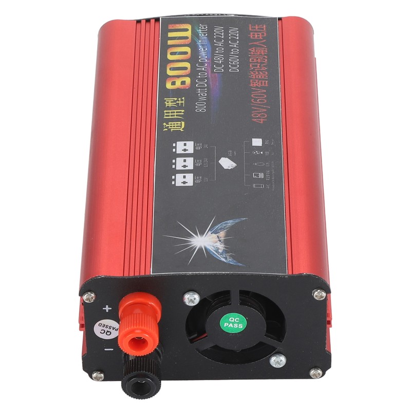 800W Solar Car Power Inverter DC48V 60V To AC220V Power