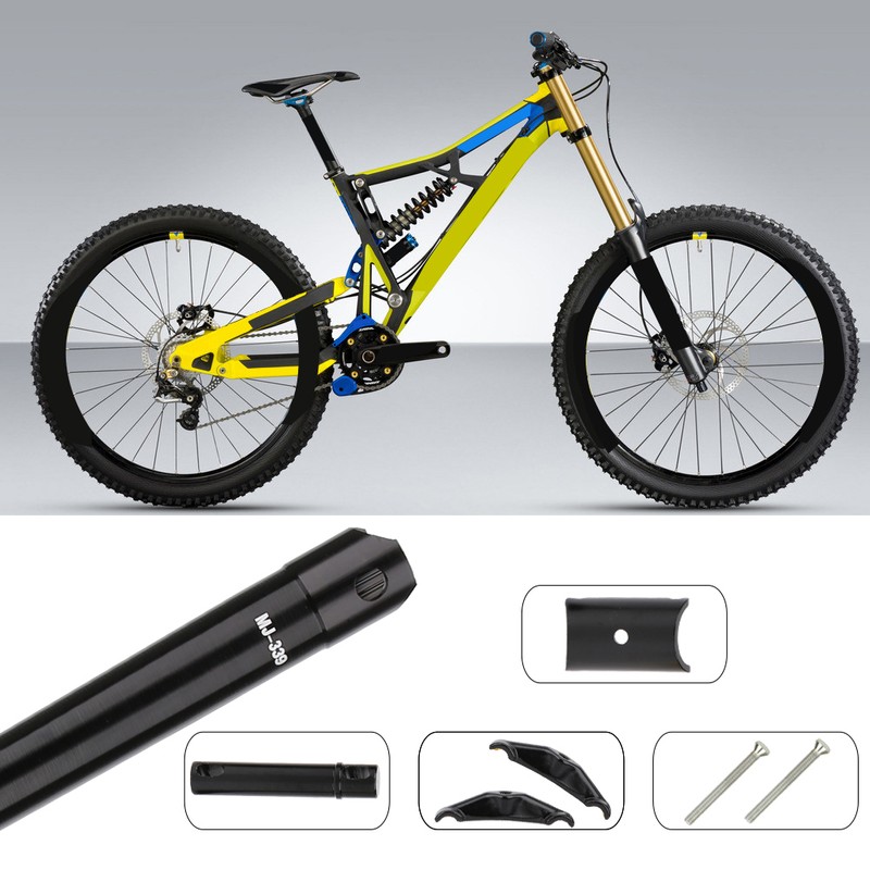 33.9x600 Mountain Bike Lengthen Saddle Seatpost Aluminium Alloy Folding Bicycle