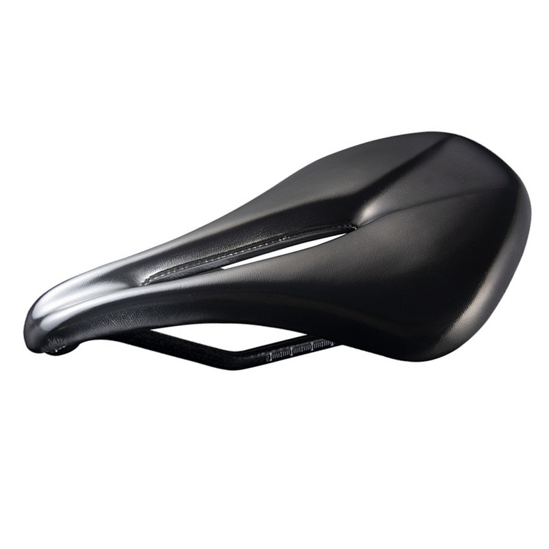 Bike Saddle Cushion Lightweight Carbon Fiber Structure Hollow Breathable Bicycle