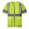 A-SAFETY High vis Reflective Mesh safety Vest ANSI Class 3