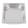 Vogue Heavy Duty Stainless Steel 1/2 Gastronorm Tray 4 Litre/Depth: