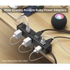 CCCEI CCCEI Standing Desk Clamp Power Strip with 15 Outlets,