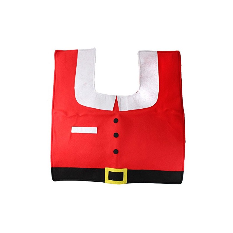 L&C® 3 Pcs Christmas Decorations Happy Santa Toilet Seat Cover