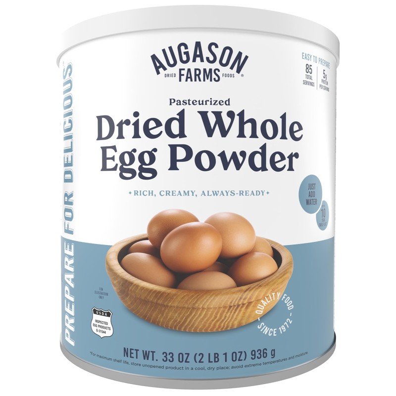 Pasteurized Dried Whole Egg Powder Can Emergency Food Supply, 85