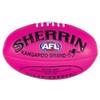 Sherrin AFL Super Soft Touch Football, Pink, Size 3