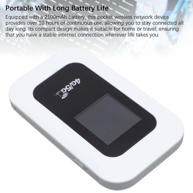 Dpofirs Unlocked Portable WiFi Hotspot, 300Mbps High Speed 4G LTE
