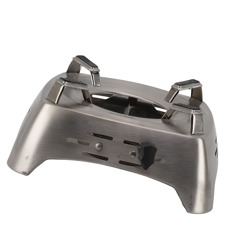 Drawer Type Alcohol Burner One Piece Stainless Steel Sliding Adjustment
