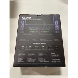 Marvo SG280 2.0 Channel Stereo Computer Speakers with Dynamic RGB Light