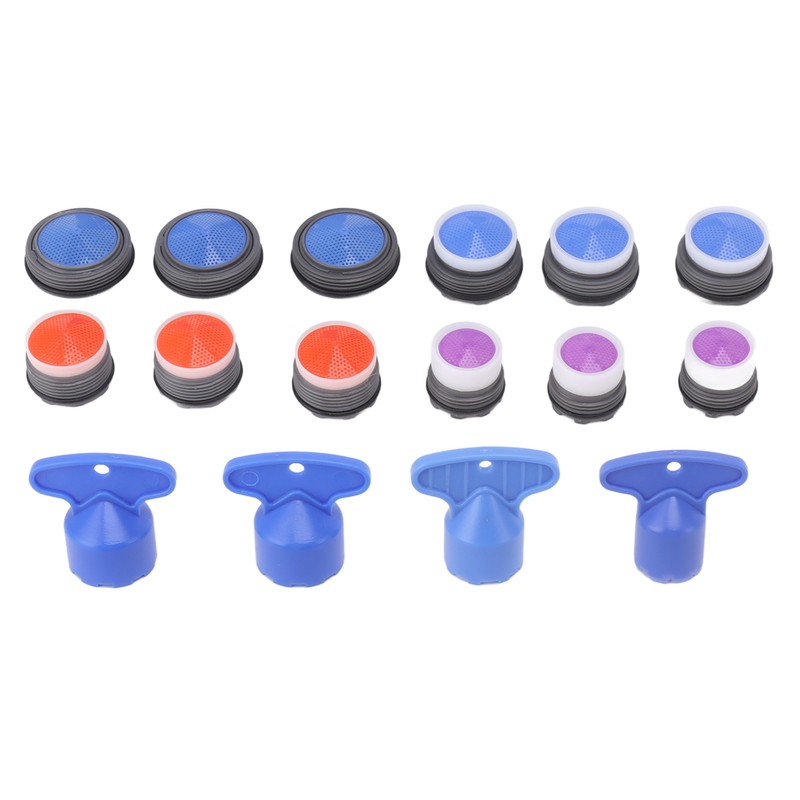 16pcs Faucet Bubbler Inner Core Set Kitchen Basin Faucet Aerator