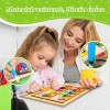 Heibago Laberinto Magnético de Madera Montessori para Niños 3 Años
