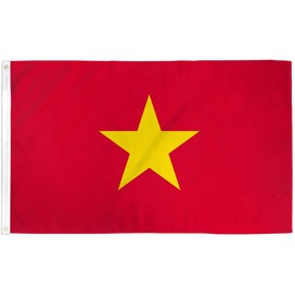 Vietnam Country Flag 2x3ft Poly