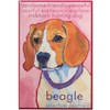 Beagle Fridge Magnet