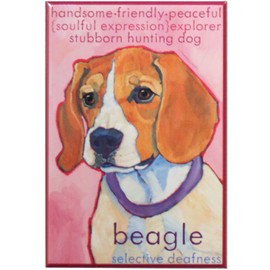 Beagle Fridge Magnet