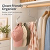8 Cap Circle Ring Hat Hanger, Space Saving Baseball Cap