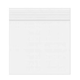 Secure Seal 6x6 Inch Reclosable Clear Zipper 2 Mil Plastic Storage Bags Top Zip Seal Bulk Wholesale Pack (Pack of 6000)