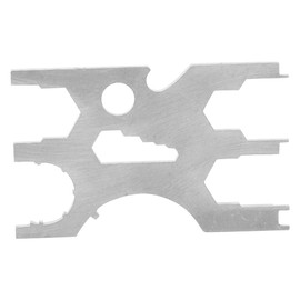 Stainless Steel Scuba Diving Multi Tool Regulator Credit Card Kits Repairing Equipment