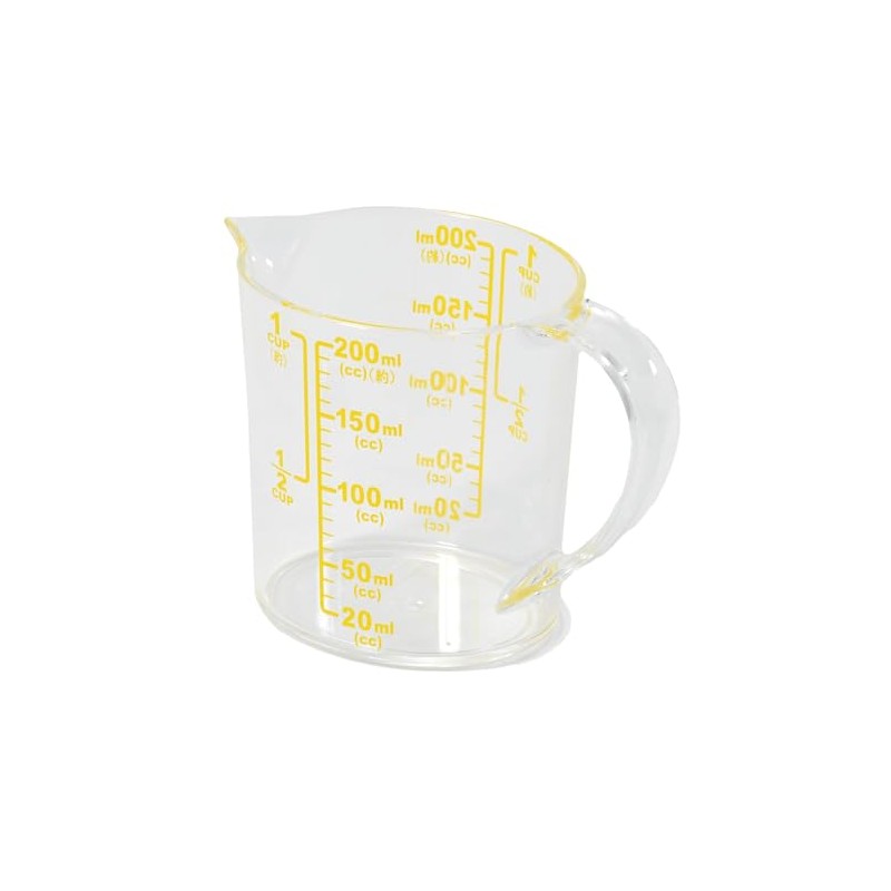 Delish Kitchen Pearl Metal Measuring Cup, Heat Resistant, 6.8 fl