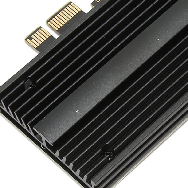 PCIe Network Card 2.5Gbps Dual Port Gold Plated Pin Aluminium