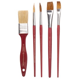 Plaid Decorative Paint Brush Set, 44209 (5-Piece)