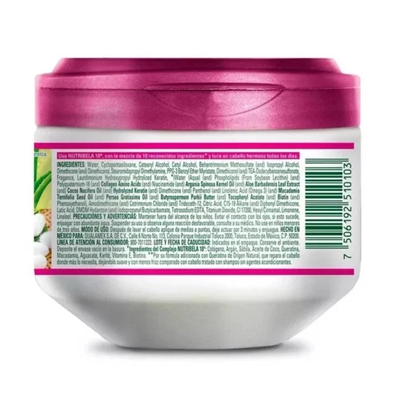 NutriBela10 Tratamiento Capilar Keratina Natural 300g