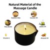 Massage Candles for Body Therapy-Natural Soybean Wax Low Temp Massage