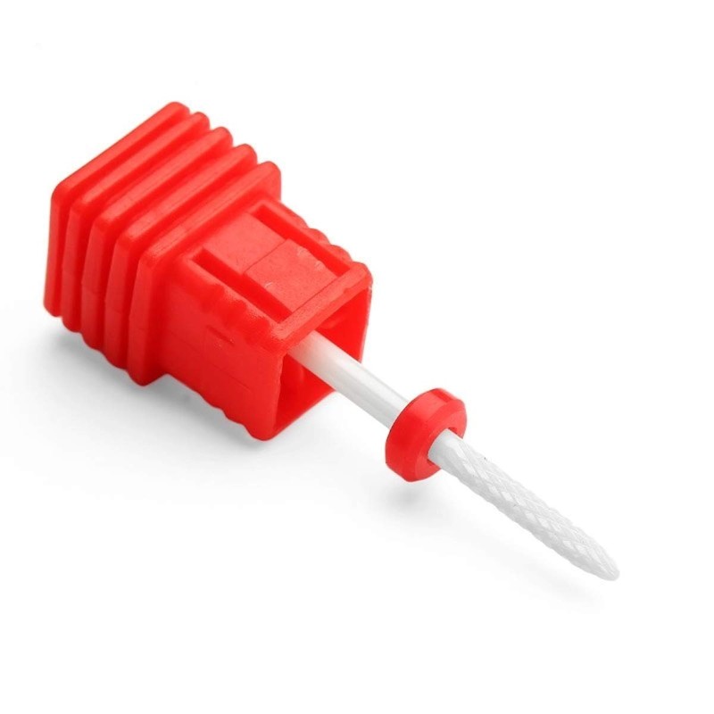 Red Ceramic Nail Cutter Ceramic Drill Bit for Nail Cutter