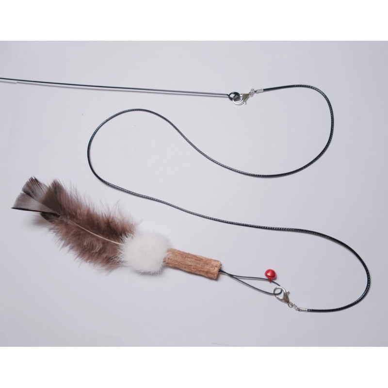 MikiLim Replacement Strings for Cat Wand Toy - 4 PCS