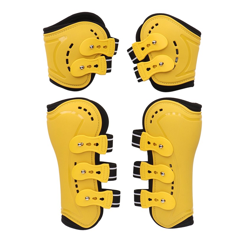 Horse Tendon Boots Fetlock Boots Open Front Breathable Adjustable Protective