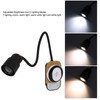 LED Reading Light Black Eye Protection LED Rechargeable Remote Control