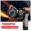 Cordless Angle Grinder 7000RPM Electric Grinding Tool Mini Grinder with