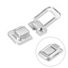 sourcing map Toggle Catch Lock, 38mm Retro Decorative Silver Hasp