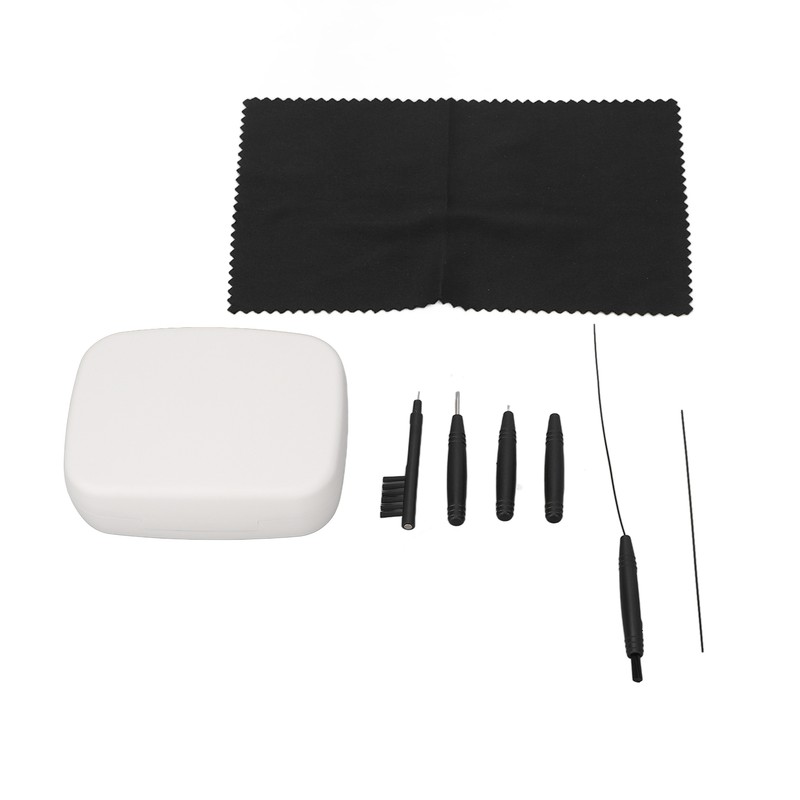 8pcs Hearing Amplifier Cleaning Tools Earwax Removal Lightweight Complete Professional
