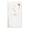 Marks KNP-GB107-WH Wedding Gift Stylish Metal Seal Tsuru