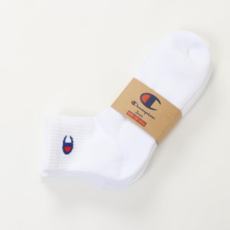 Champion CMSCY201 Men's Solid Socks, Half Pile Socks, One Point