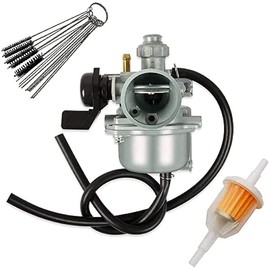 RANSOTO Carburetor Carb Compatible with XR70 XR70R CRF70 1997-2003 CRF70F 2004-2012 Honda Replaces 16100-GCF-672 With Carbon Dirt Jet Cleaner Kit