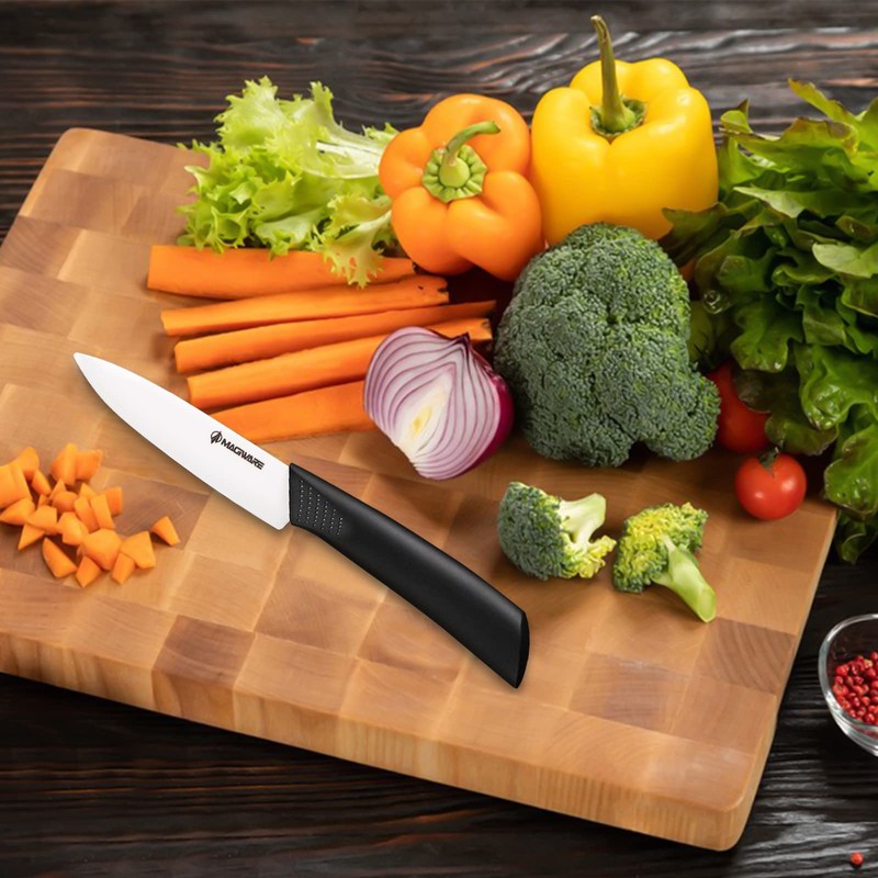 Magiware Paring Knife, Classic 4 inch Ceramic Paring Knife with
