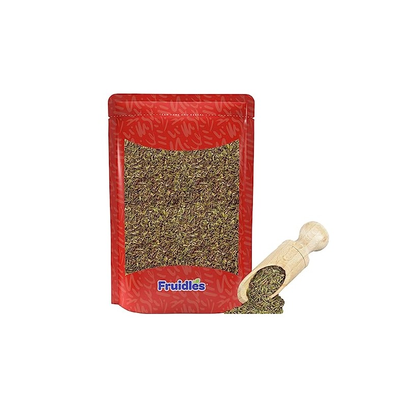 Whole Thyme Leaves, Non-GMO, Freshly Packaged in Resealable Bag (4