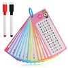 0-12 Disposable Tables, Flashing Cards, Multi-Time Board Game, Learning Aid