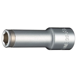 Tone 3SC-08L Nut Catch Deep Socket (6 Angle) 0.3 inch (9.5 mm) Drive Angle (3/8 mm), Double Side Width 0.3 inches (08 mm)