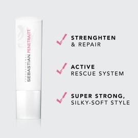 Sebastian Professional Penetraitt Conditioner | Strengthening & Repair with Deep Moisturizing | For Damaged & Colored Hair | 8.4 fl oz