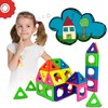 Discovery Kids 24 pcs 3D Magnetic Tile Building Blocks Construction