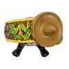 Furrybones Pancho Dressed as a Food Favorite Taco Comes Fully