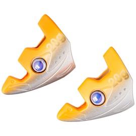 Major Craft EZT-SINKER Bait Kizo Tip Run Sinker, Compatible with Shore/Tip Run Egi, 0.7 oz (20 g), #1 Orange/Silver