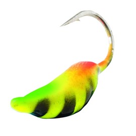 Clam 9335 Maggot Drop, Size 10, Firetiger Glow Bar